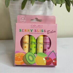 Célavi Berry Bliss Lip Balm Set - Multicolor